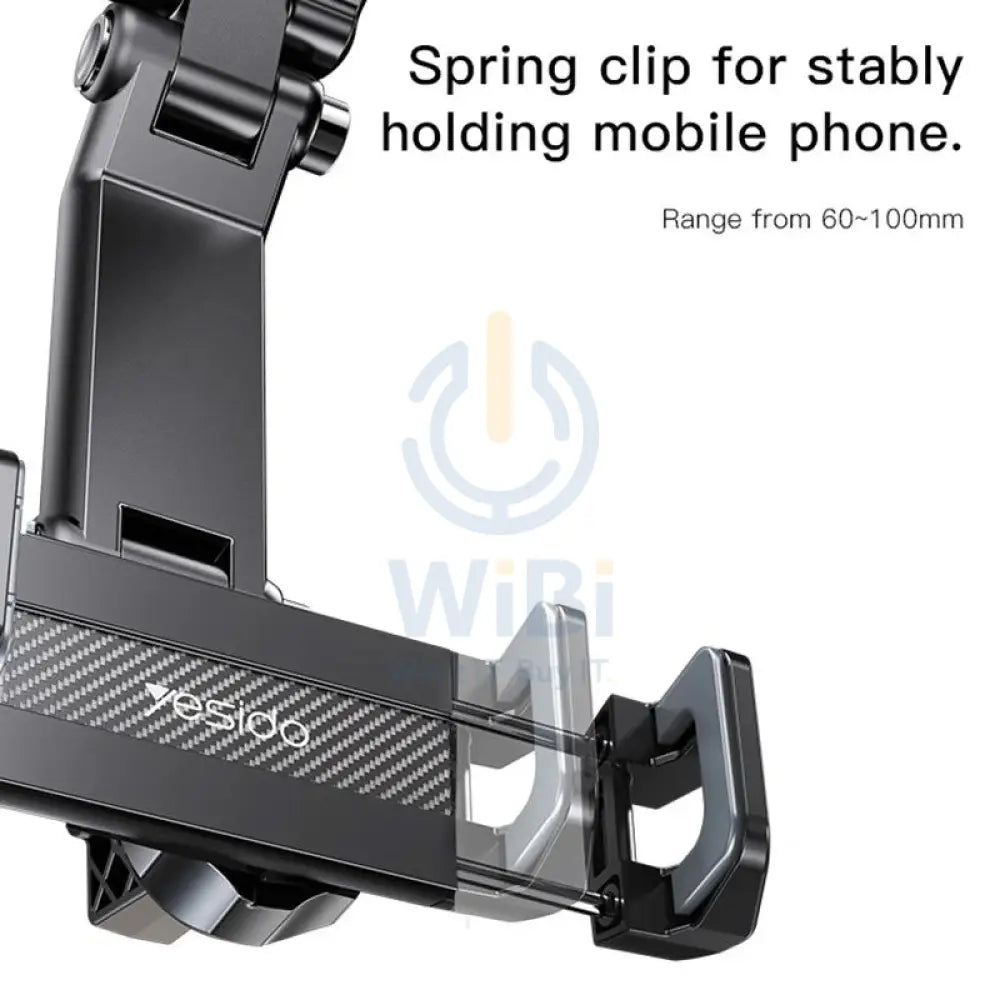 Yesido C194 Sun Visor Universal Mobile Holder - Black Accessories > Mobiles & Tablets > Mobiles > Mobile Holder / Stands