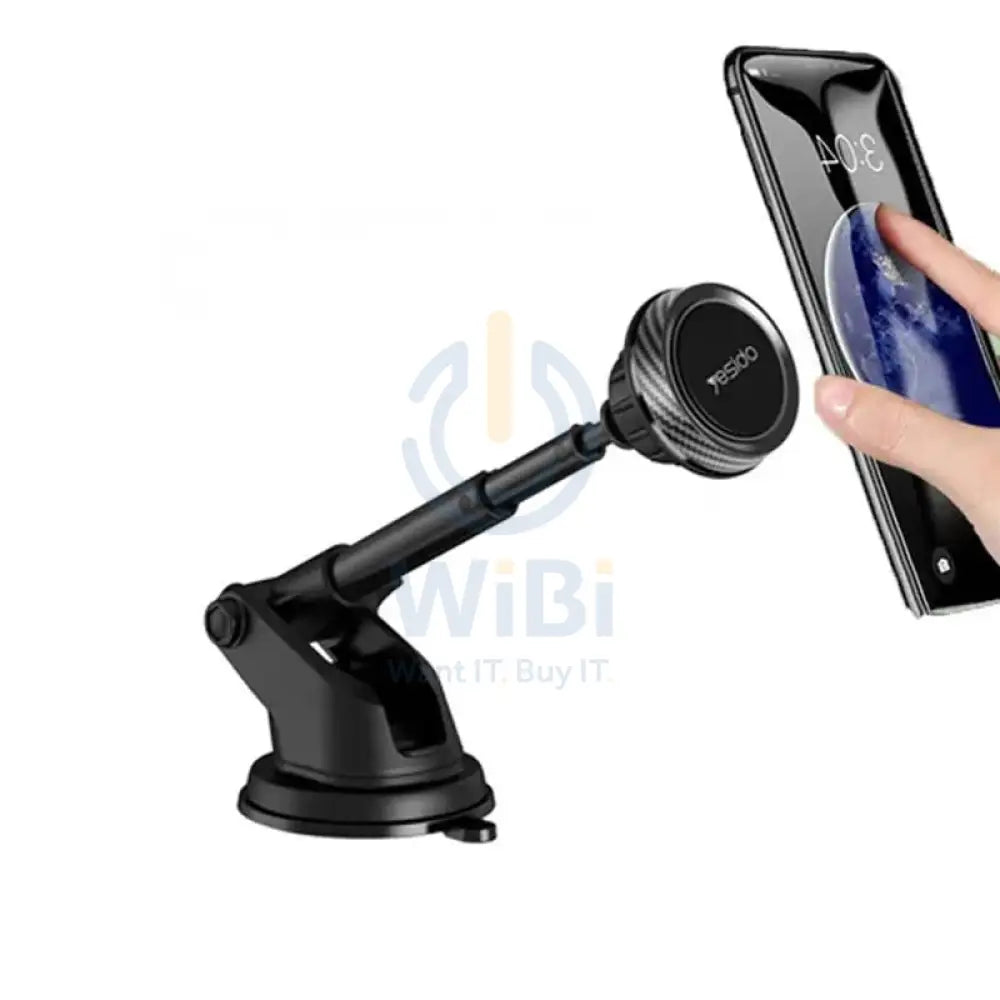 Yesido C67 Car Phone Holder - Magnetic / Black