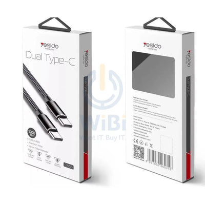 Yesido CA55 Charging Cable - Type-C to Type-C / 1.2 Meters