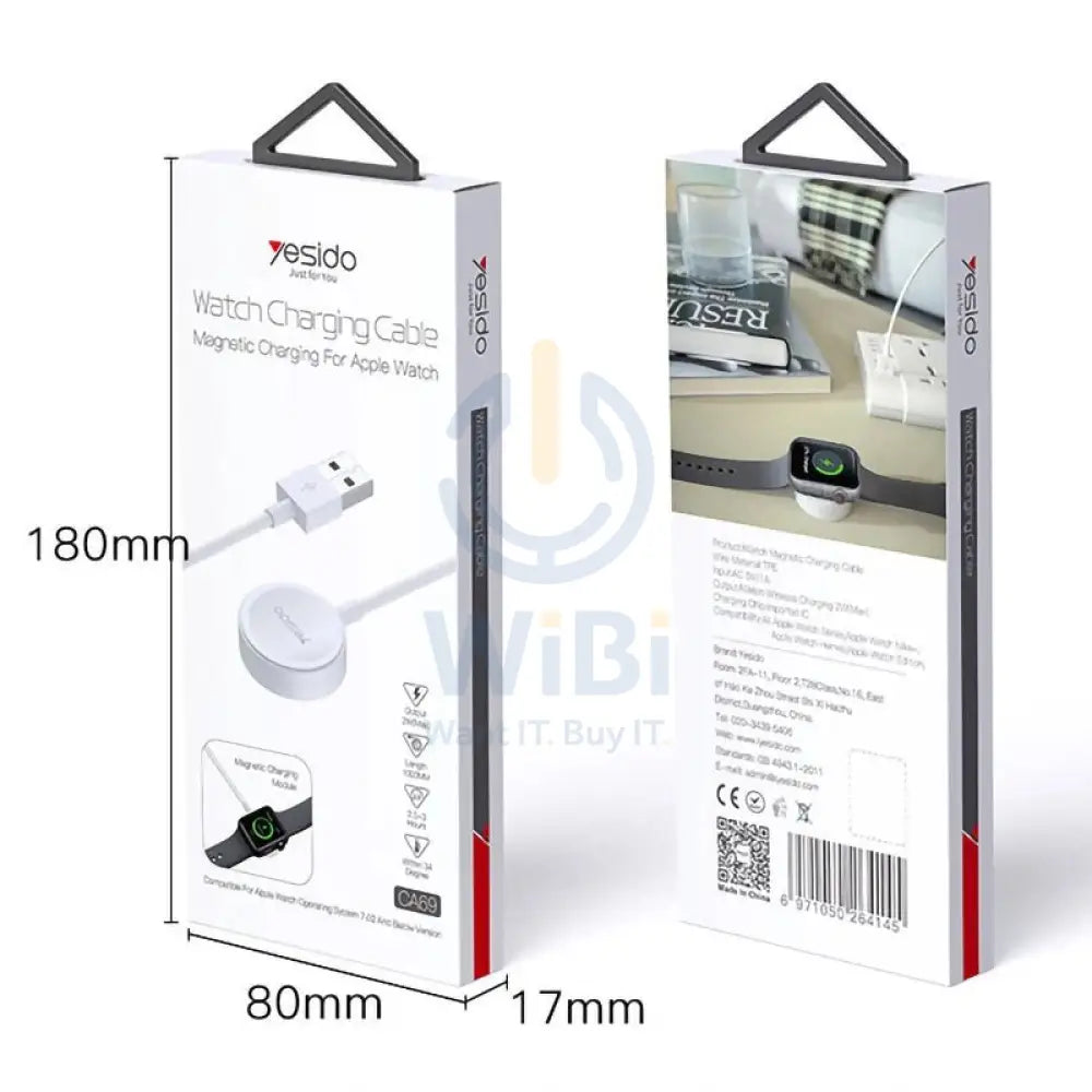 Yesido CA70 Watch Wireless Charger - White