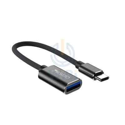 Yesido GS01 Mobile Phone OTG Adapter - USB / Type-C - Black Accessories > Cables & Converters