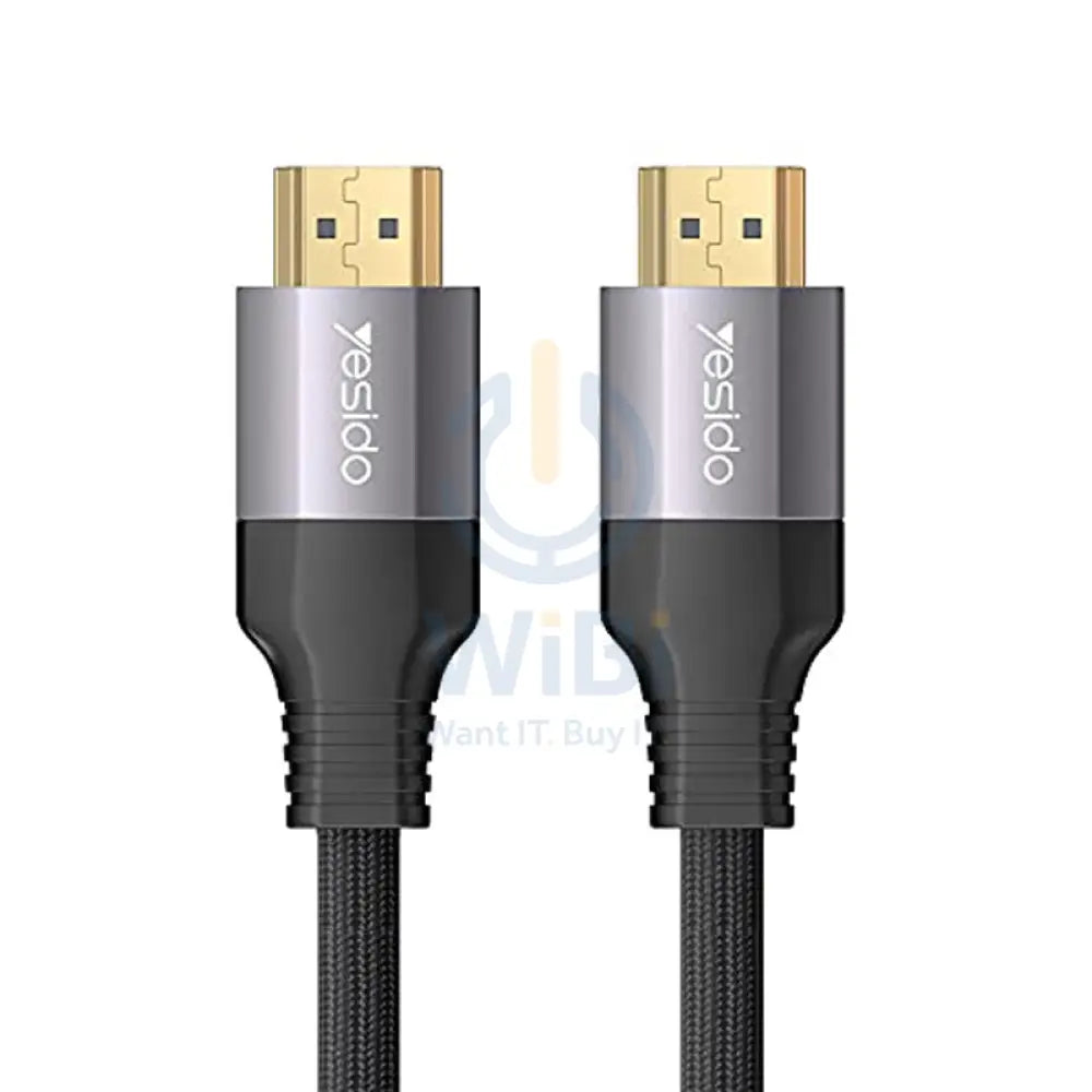 Yesido HM08 HDMI Video Cable - 2M / 4K Ultra HD / HDMI - Black Accessories > Cables & Converters > Cables