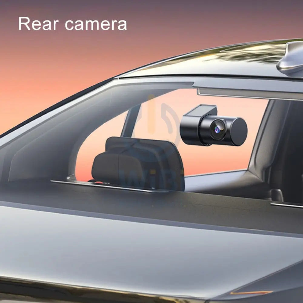 Yesido KM15 4K + IK Dual Dash Camera - 2’’ IPS / 3840 Full HD / USB / Type-C / 24/7 - Black Cameras > Security Cameras
