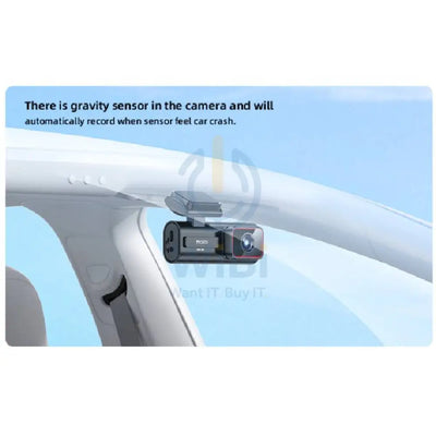 Yesido KM21 Dash Cam Front Way Car Driving Recorder - 1.47’’ IPS / Wi-Fi - Black Cameras > Security Cameras