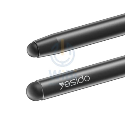 Yesido ST01 2 In 1 Capacitive Active Tablet Smart Pressure Touch Screen Stylus Pen - Black Accessories > Mobiles &