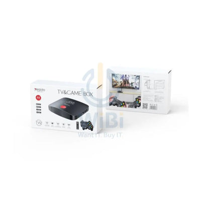 Yesido TV12 Wireless Control Game & TV Box - 3.5M / WiFi / 1080P / USB / HDMI / RJ45 - Black Gaming Consoles > Gaming