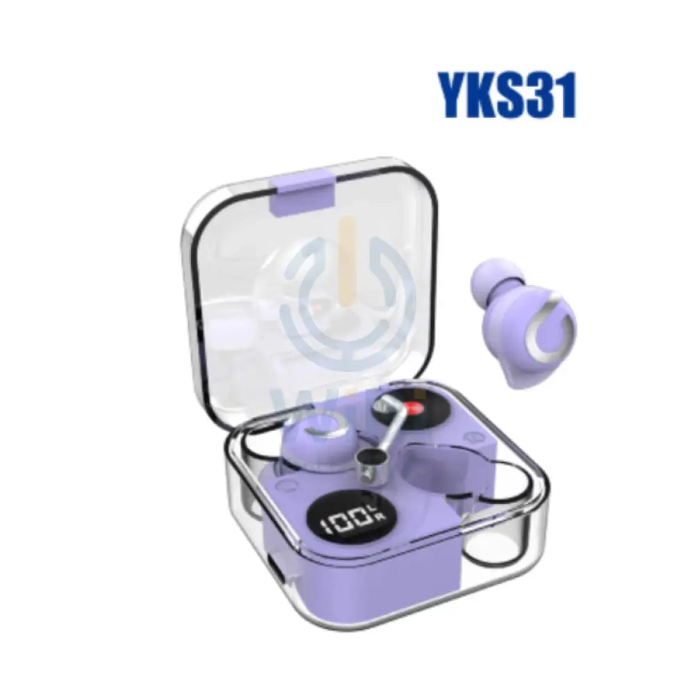 YOOKIE YKS31 TWS True Wireless Stereo Earbuds - 300mAh / Purple Accessories > Audio > Headphones