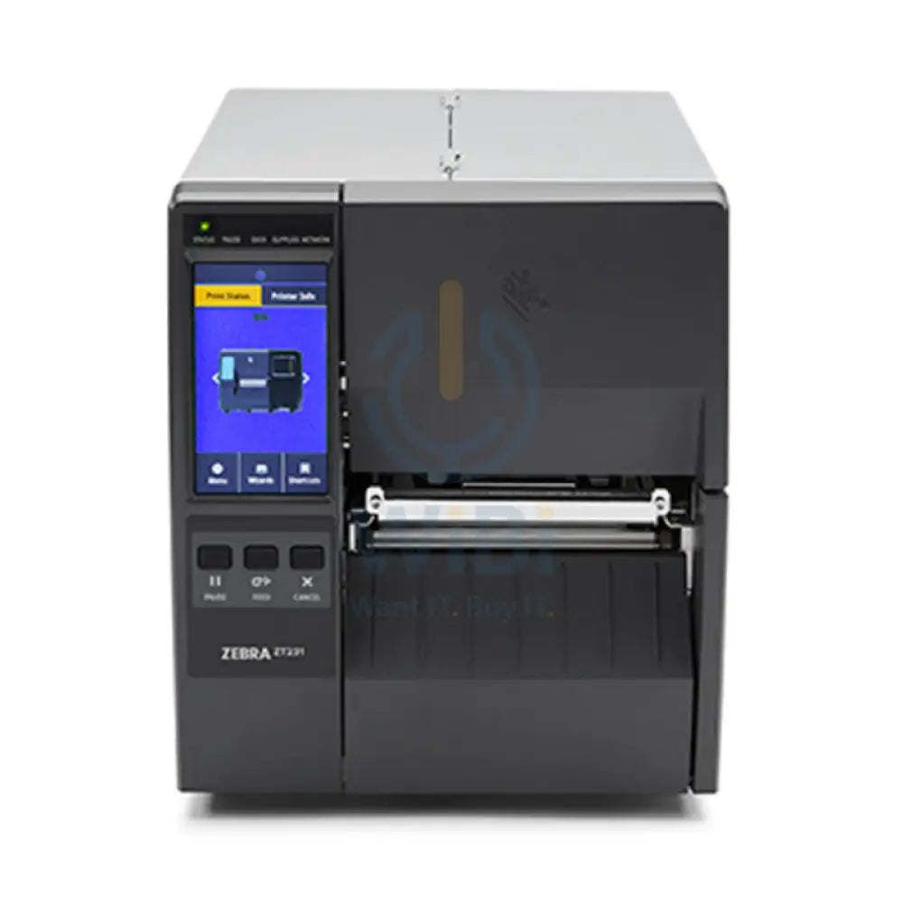Zebra ZT231 Industrial Label Printer + Zebra 50mm x 25mm Synthetic White Face Layer + Zebra Resin Ribbon - Bundle Offer