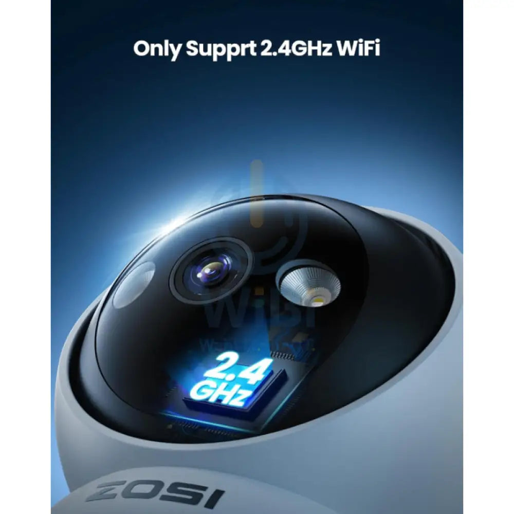 ZOSI C528D Indoor Camera With Dual Lens - 2 + 2 MP / Two-Way Audio / Human detection Cameras > Security Cameras
