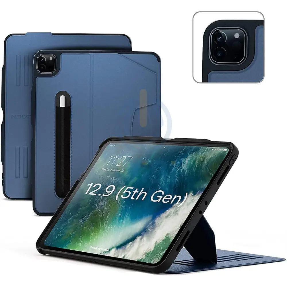 Zugu Case iPad Pro 12.9’’ Gen 6/5/4/3 (2018-2022) - Blue Accessories > Mobiles & Tablets > Tablets