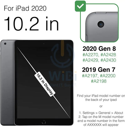 Zugu iPad 10.2’’ (7th 8th & 9th Gen) Muse Case - Black Accessories > Mobiles & Tablets > Tablets > Covers & Cases >