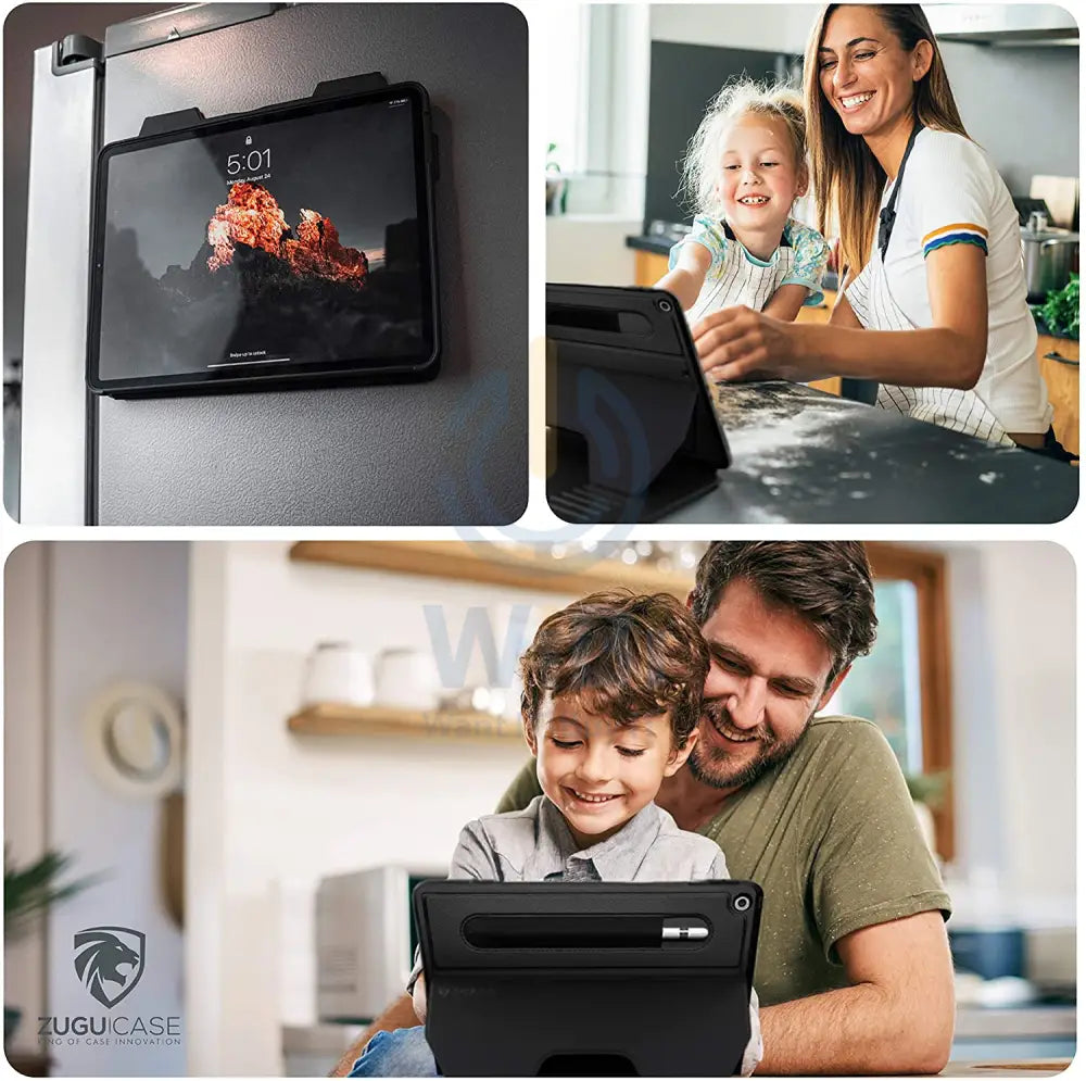Zugu iPad 10.2’’ (7th 8th & 9th Gen) Muse Case - Black Accessories > Mobiles & Tablets > Tablets > Covers & Cases >