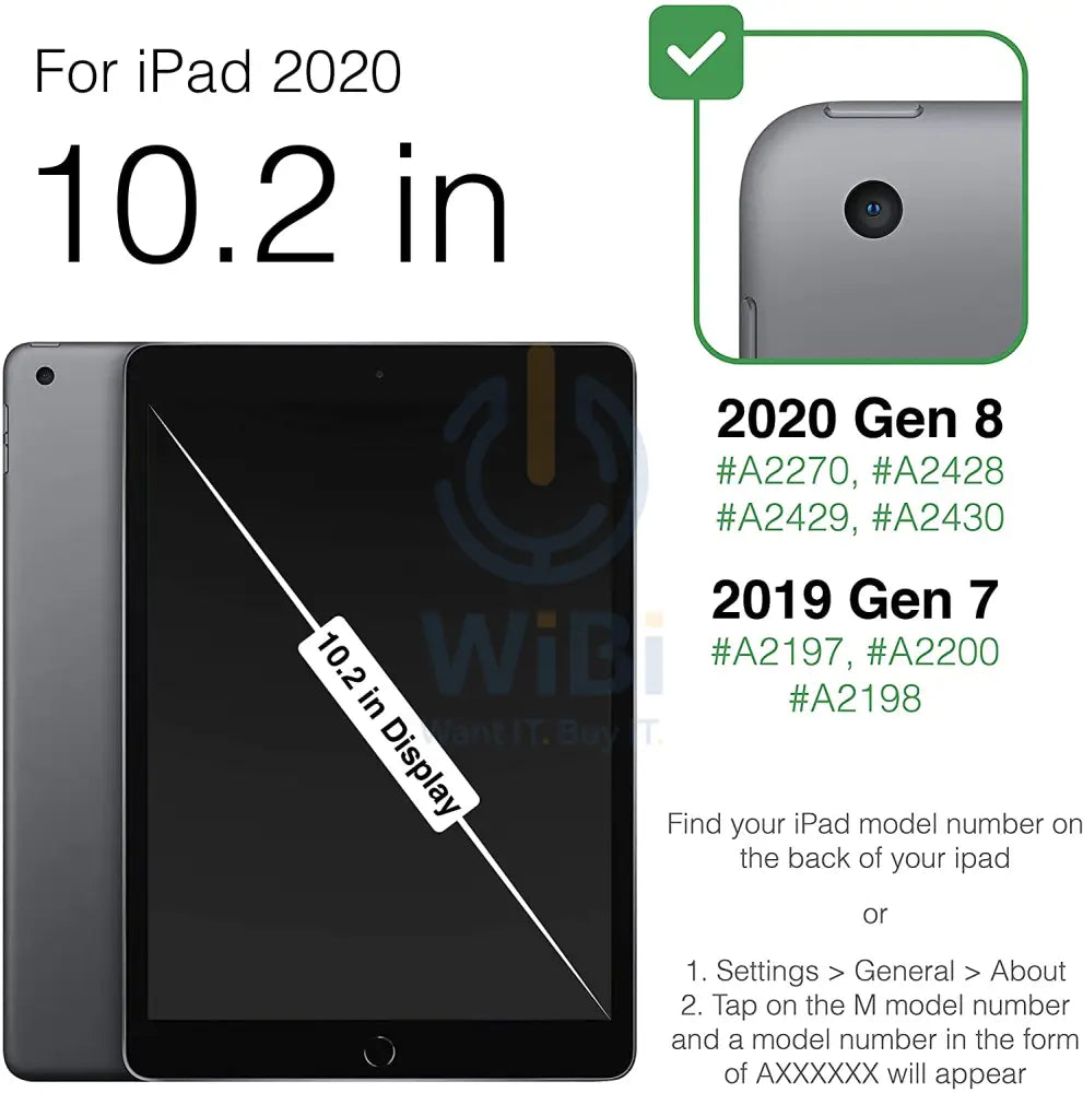 Zugu iPad 10.2’’ (7th 8th & 9th Gen) Muse Case - Black Accessories > Mobiles & Tablets > Tablets > Covers & Cases >