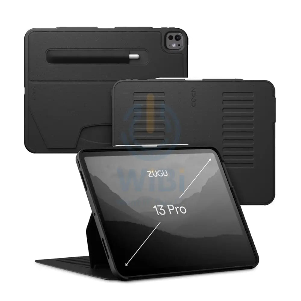 ZUGU iPad Pro 13 (2024) Case - Black Accessories > Mobiles & Tablets > Mobiles > Covers & Cases