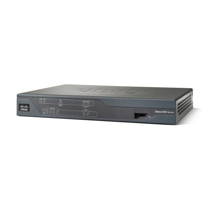 Cisco C888-K9 Router - WAN / 4x 10/100 / USB / DSL Modem