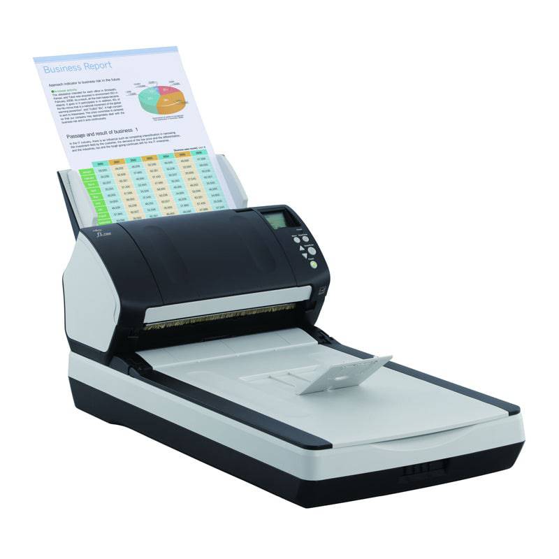 Fujitsu Fi-7260 - 60ppm / 600dpi / A4 / USB / Flatbed ADF Scanner