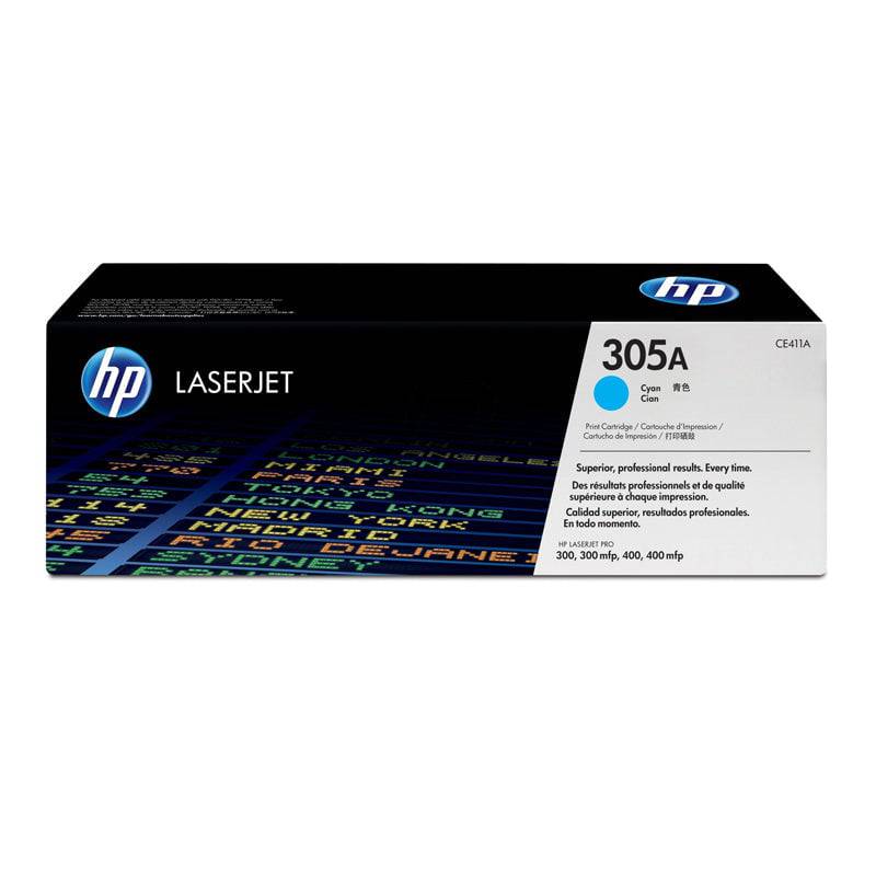 HP 305A Cyan Color - 2.6K Pages / Cyan Color / Toner Cartridge