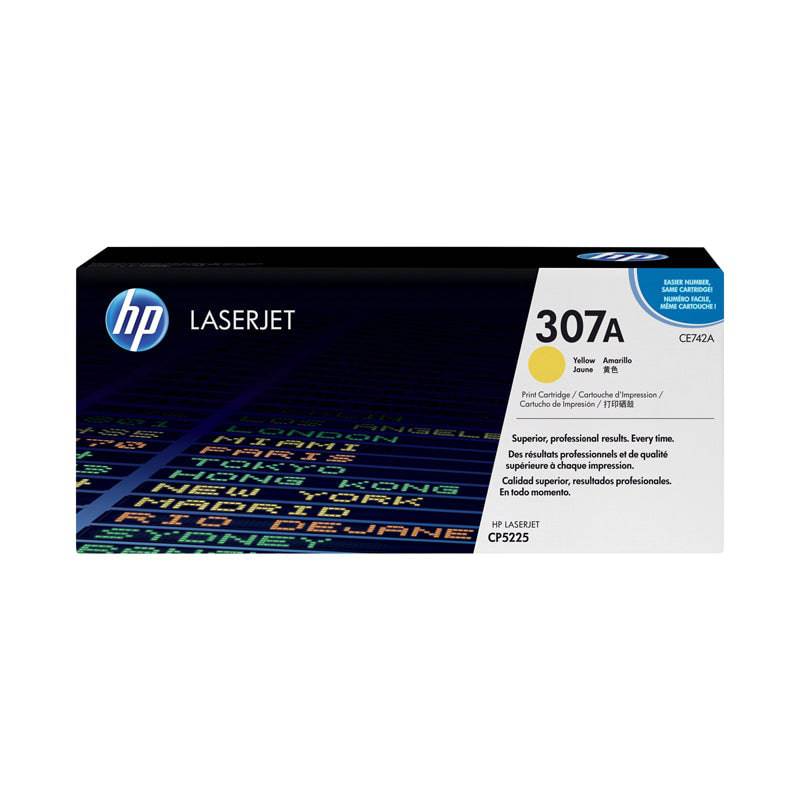 HP 307A Yellow Color - 7.3K Pages / Yellow Color / Toner Cartridge