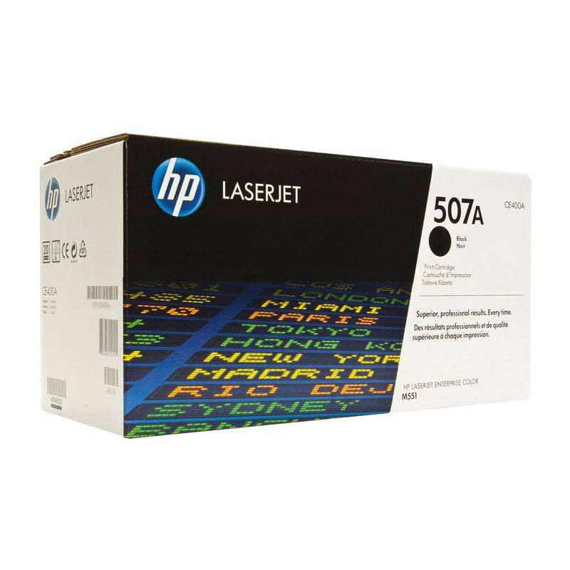 HP 507A Black Color - 5.5K Pages / Black Color / Toner Cartridge