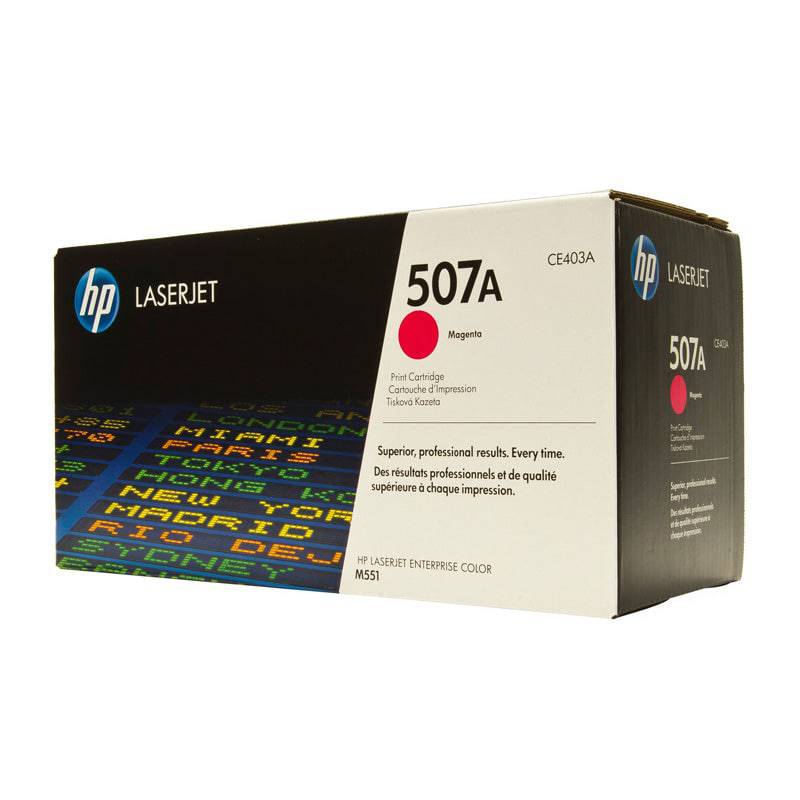 HP 507A Magenta Color - 6K Pages / Magenta Color / Toner Cartridge