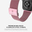 Levelo Double Milanese Watch Strap Apple Watch 38 / 40 / 41mm - Rose Pink