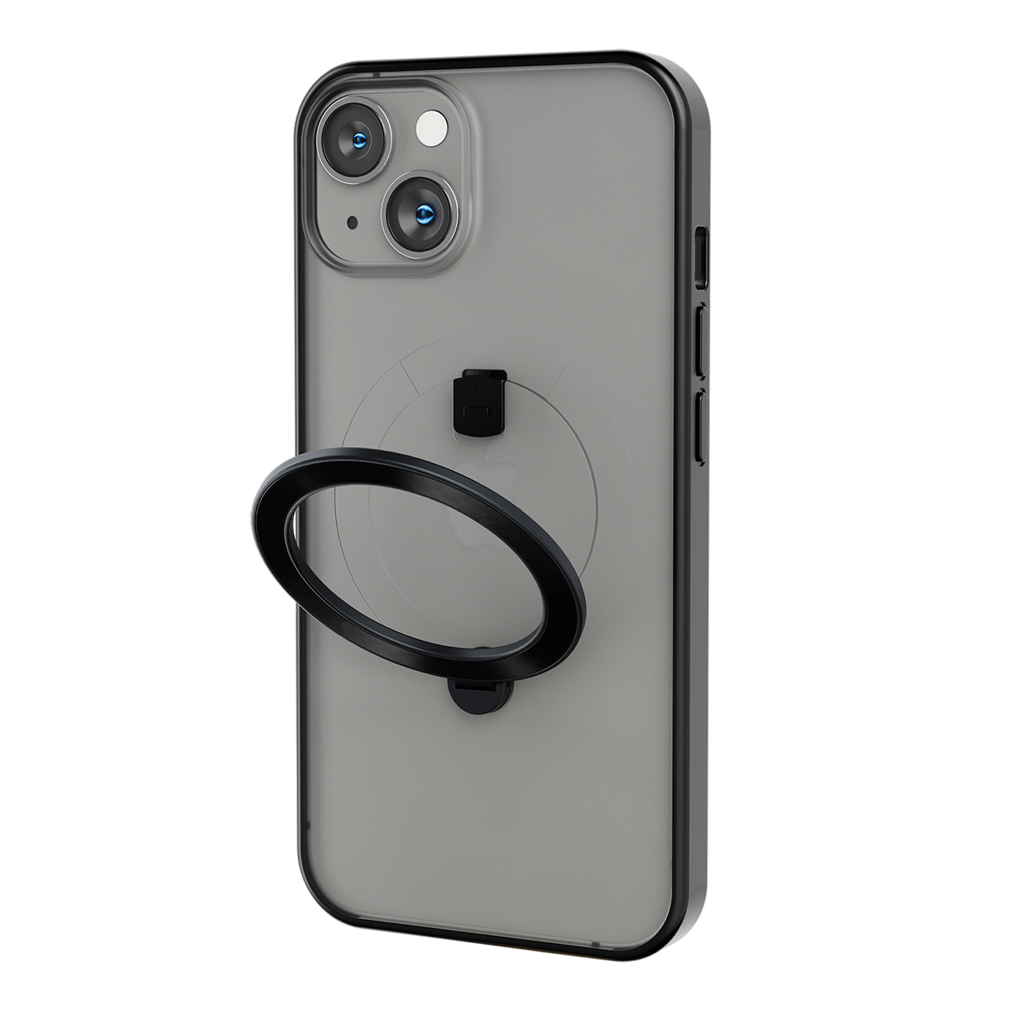 Levelo MagSafe Ringo Multi-Functional Kickstand Case iPhone 14 Plus - Black