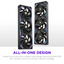 NZXT F360X Performance RGB Single Frame Case Fan - 360mm / Black