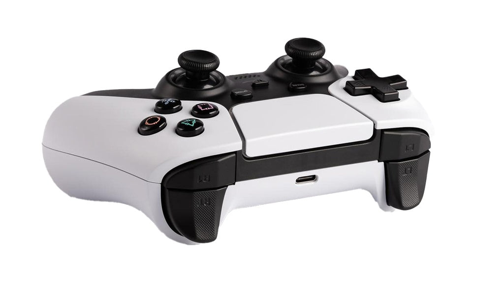 Porodo Gaming PS4 Wireless Controller With Macro & Turbo Keys - White