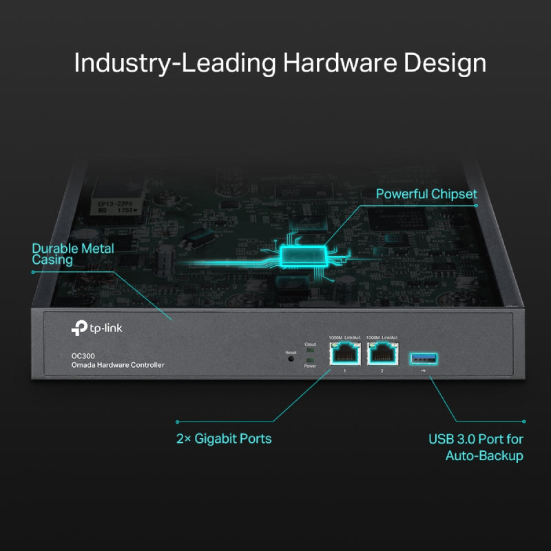 TP-Link (OC300) Omada Hardware Controller - USB 3.0 / LAN