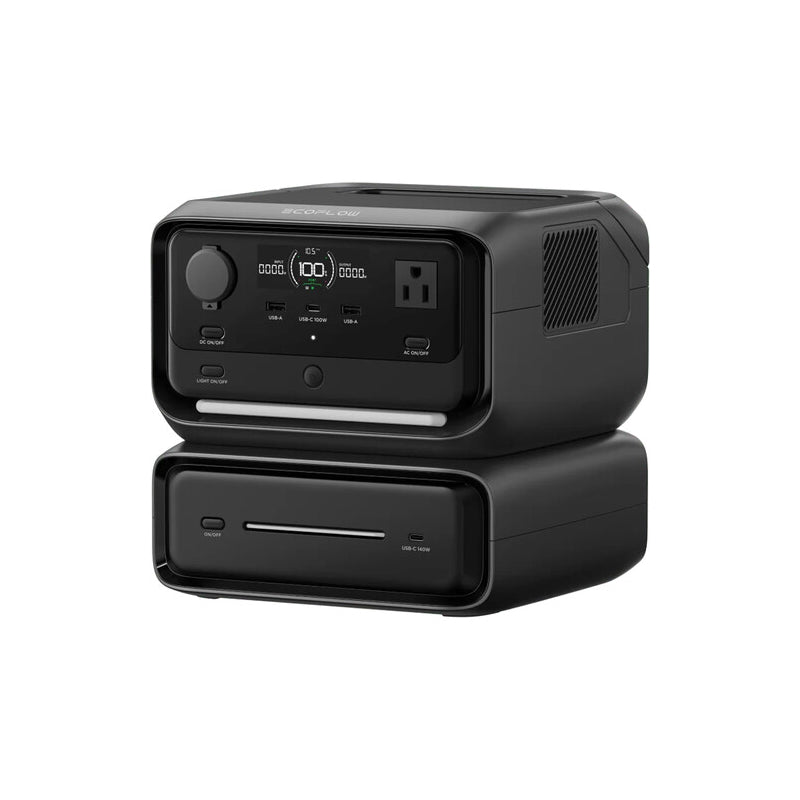 EcoFlow RIVER 3 Max Portable Power Station with EB300 Battery