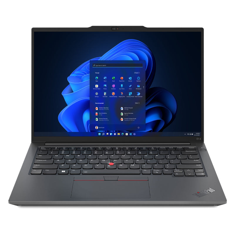 Lenovo ThinkPad E14 Gen 5 - 14.0" WUXGA / i7 / 16GB / 512GB (NVMe M.2 SSD) / Win 11 Pro / 1YW / Arabic/English / Graphite Black - Laptop