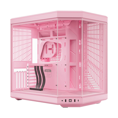 HYTE Y70 Modern Aesthetic Mid Tower Case - Strawberry Milk