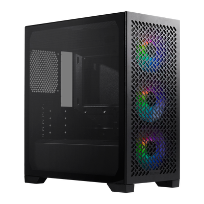 Cooler Master Elite 302 Mid Tower Case - Black