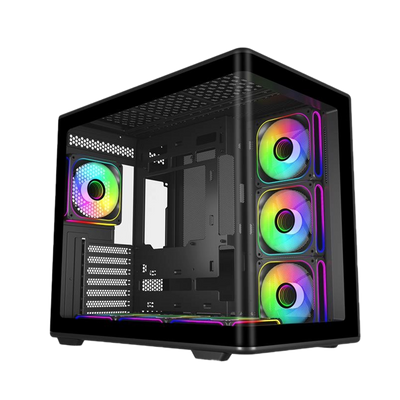 Cooler Master Elite 600 With 7 Fans ATX Case - Black