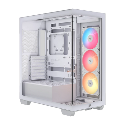 CORSAIR 3500X RS-R ARGB Mid Tower Case - White