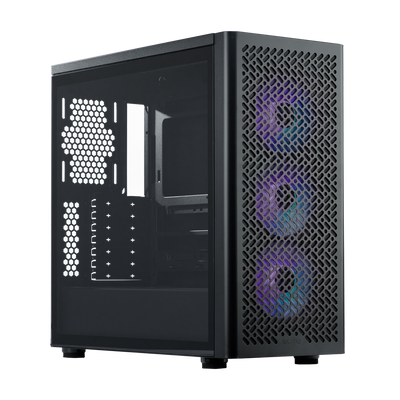 Cooler Master Elite 502 Mid Tower Case - Black
