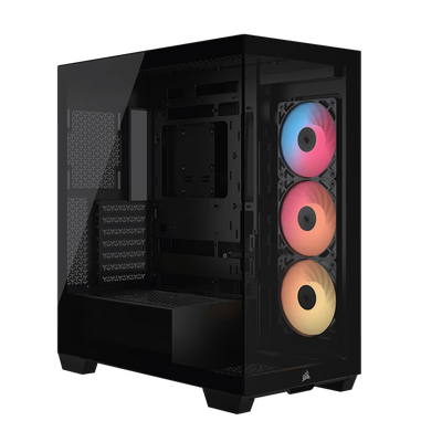 CORSAIR 3500X RS-R ARGB Mid Tower Case - Black