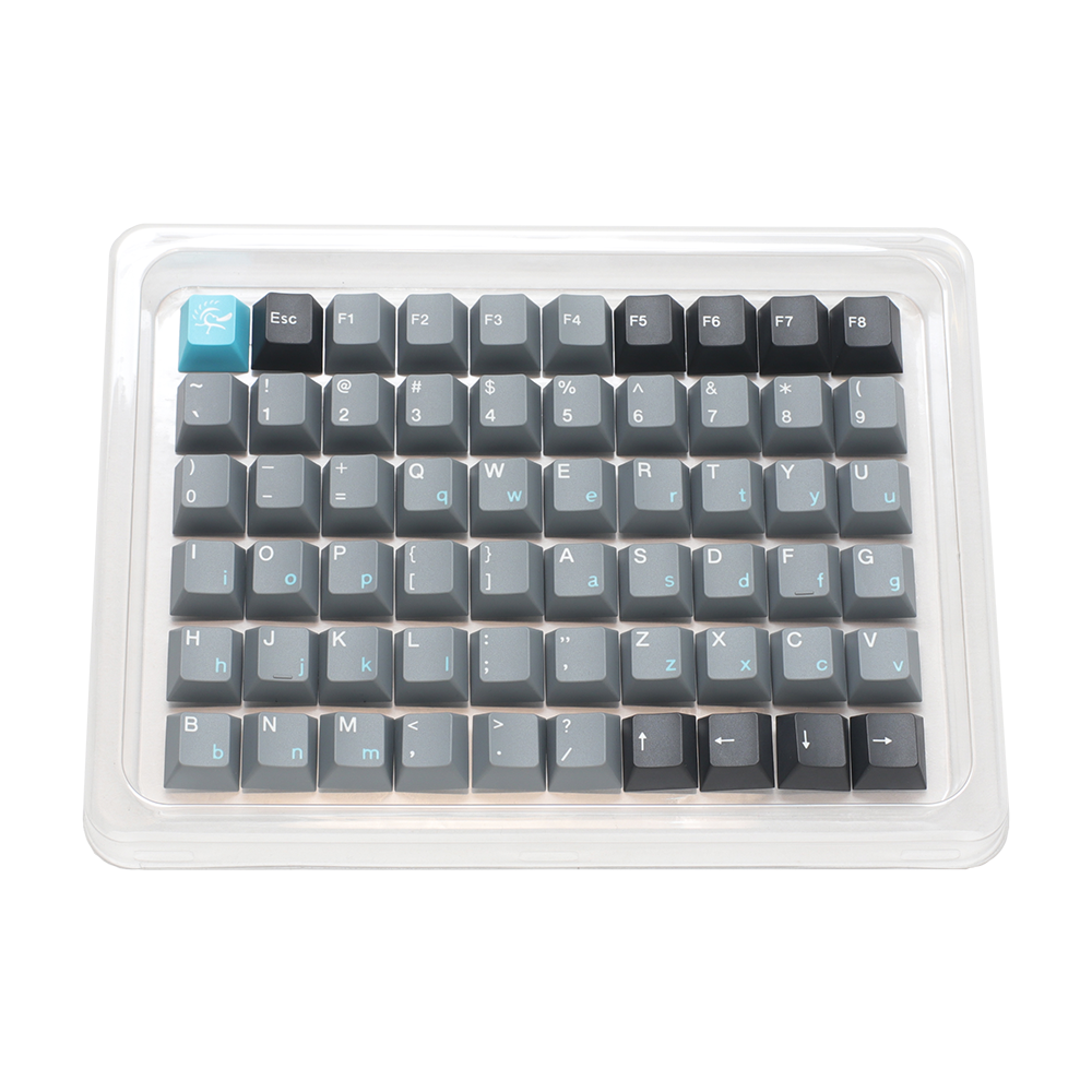 DUCKY PBT Tripleshot 133-Key Cherry Profile Keycap Set - Skyline