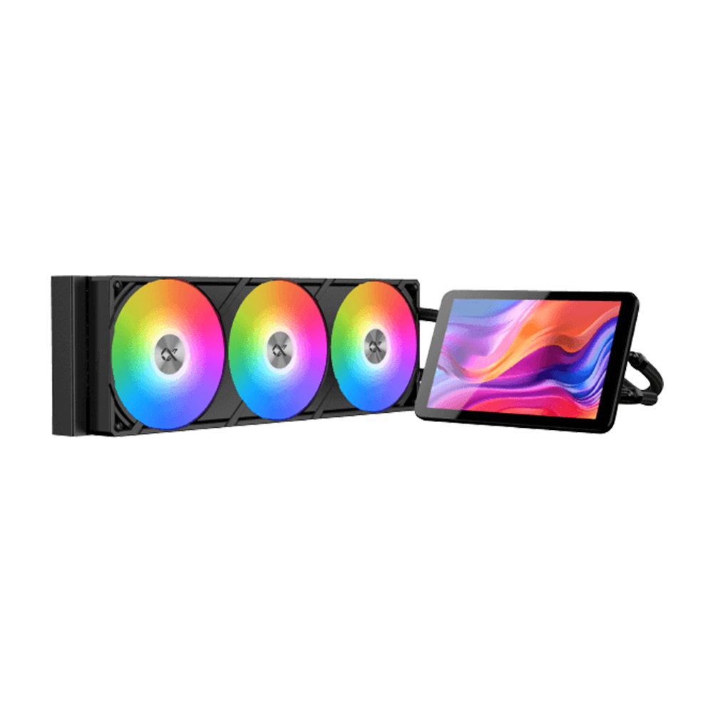 XIGMATEK Connect Pro 360 AIO Liquid Cooler - Black