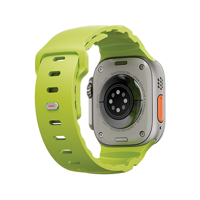 Uniq Alton Silicon Strap for Apple Watch 49/46/45/44mm - Lime Green