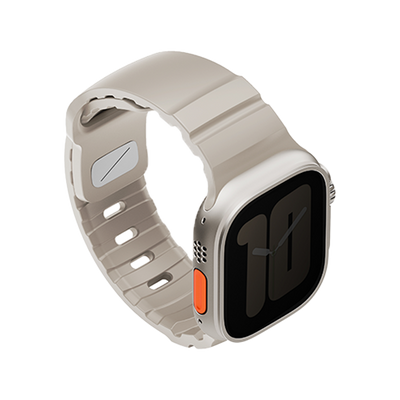 Uniq Alton Silicon Strap for Apple Watch 49/46/45/44mm - Light Sand