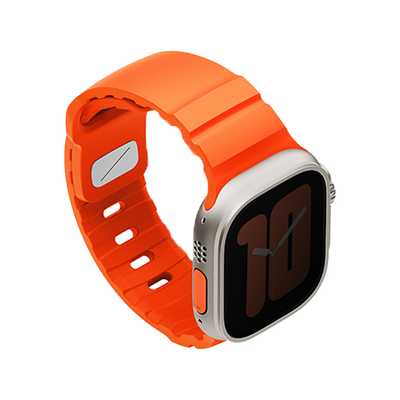 Uniq Alton Silicon Strap for Apple Watch 49/46/45/44mm - Flame Orange