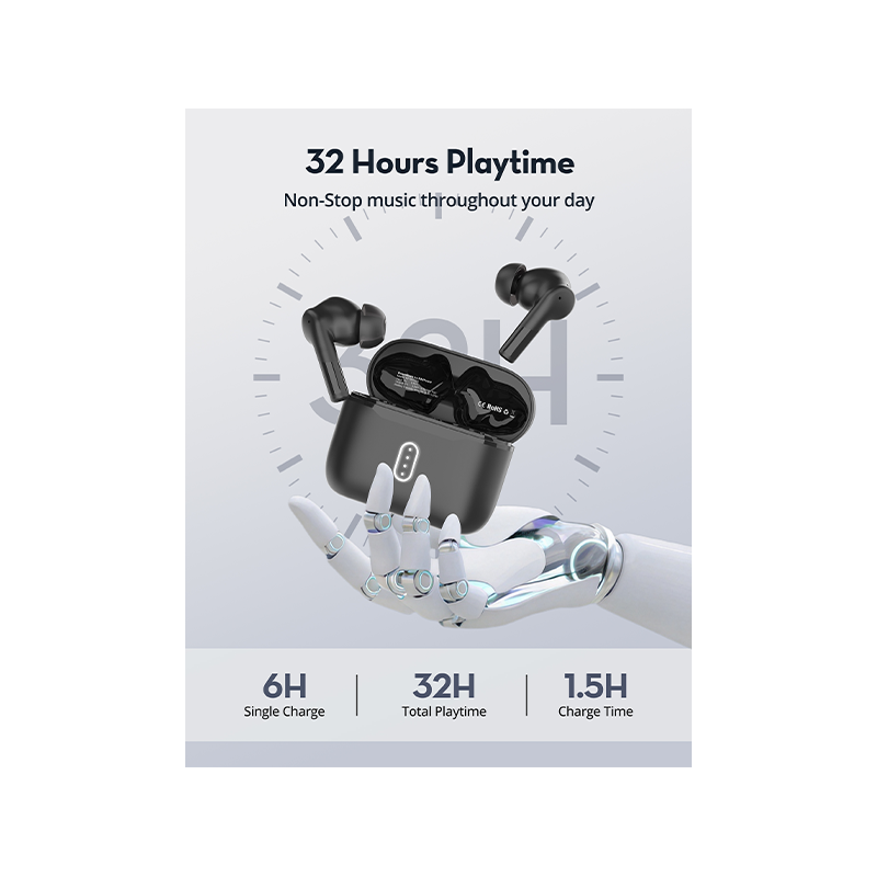 RavPower BoomBeats Earbuds - Black