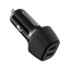 RavPower Car Charger 2- Port USB-C 60W Car Charger - Black
