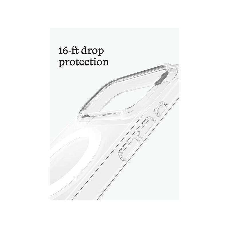 BodyGuardz Accent MagSafe Clear Case for Apple iPhone 18 Pro / Apple iPhone 17 Pro - Clear