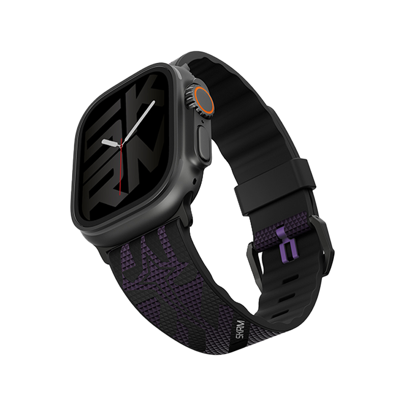 SKINARMA Phantom Watch Strap for Apple Watch 49 / 46 / 45 / 44mm - Burgundy