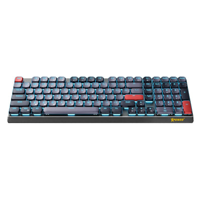 XPower CHARON 98 Keys Tri-mode Wireless Low-profile Mechanical Keyboard