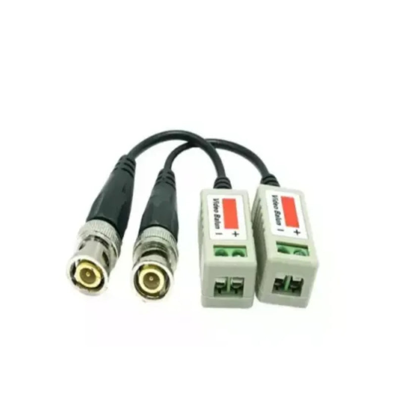 Video Balun Twisted BNC CCTV - 10 Pairs