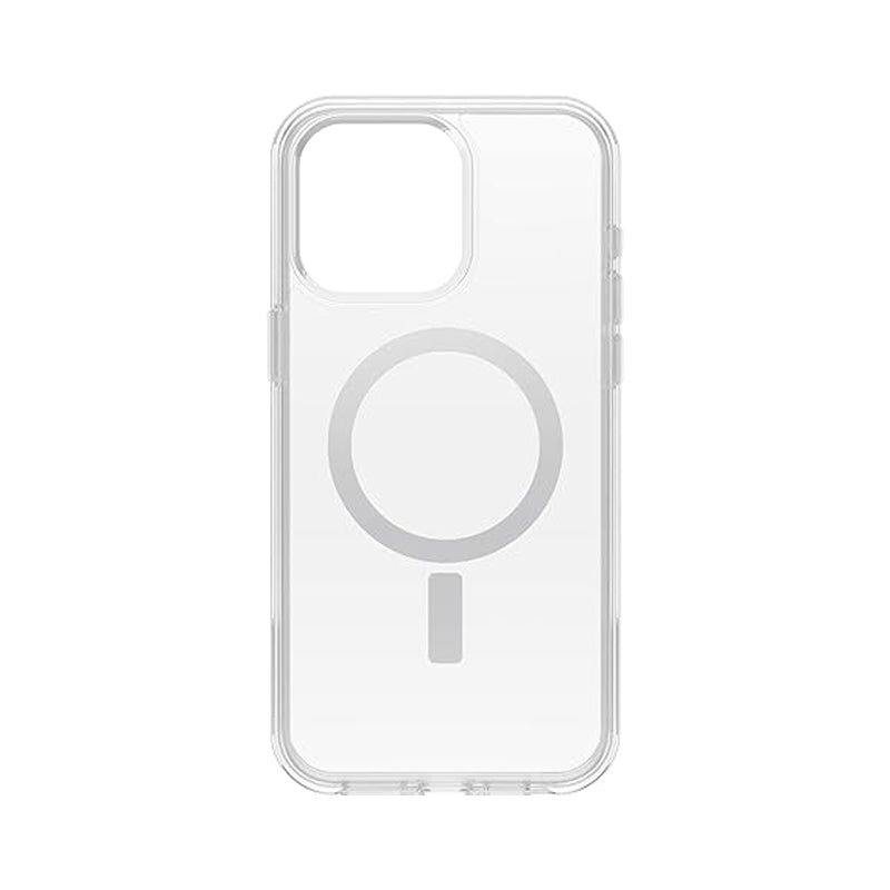 OtterBox Symmetry ماج سيف حافظة   - ايفون 15 برو  ماكس  / شفاف