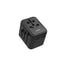 Porodo Dual USB-A Universal Travel Adapter 2.4A - Black